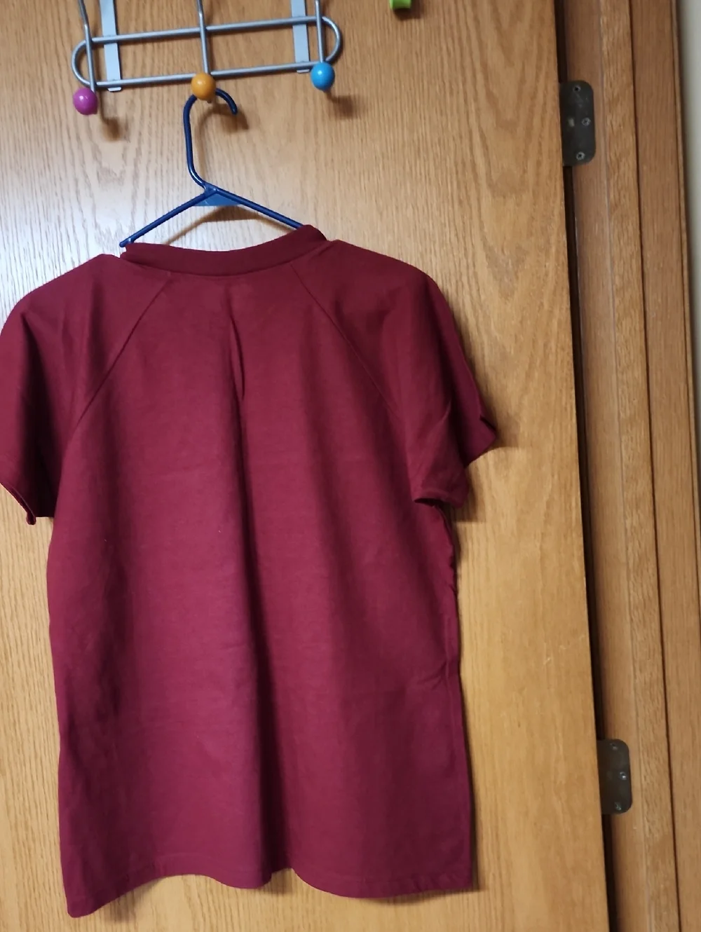 Champion Men's Burgundy Crewneck Tee XL number 3475 - Picture 5 of 5